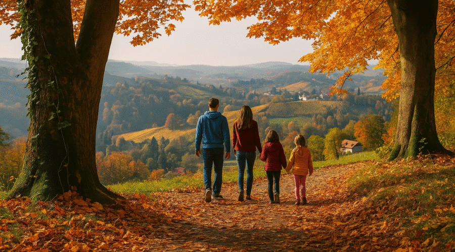 Kam na kratek oddih za krompirjeve počitnice in martinovo