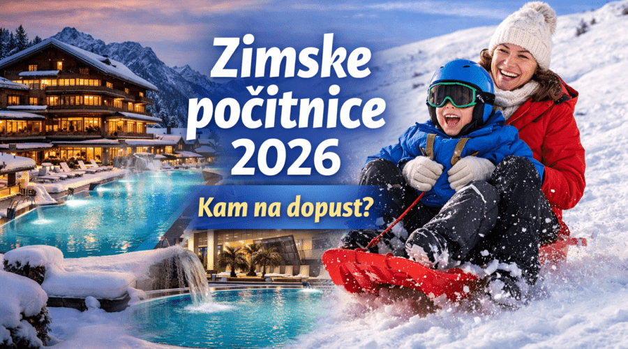 Zimske počitnice 2026: datumi, termini po regijah in kam na dopust