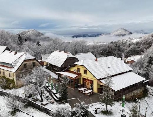 Farm Stay Šolinc – Family Room with Private Bathroom