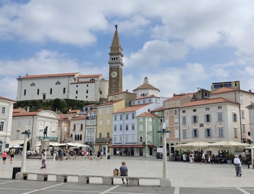 Live webcam Piran – Tartini square – Slovenia